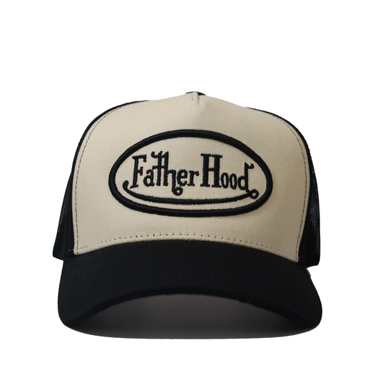 FH Trucker Cream Black