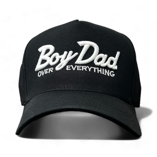 90s Script BoyDad Black