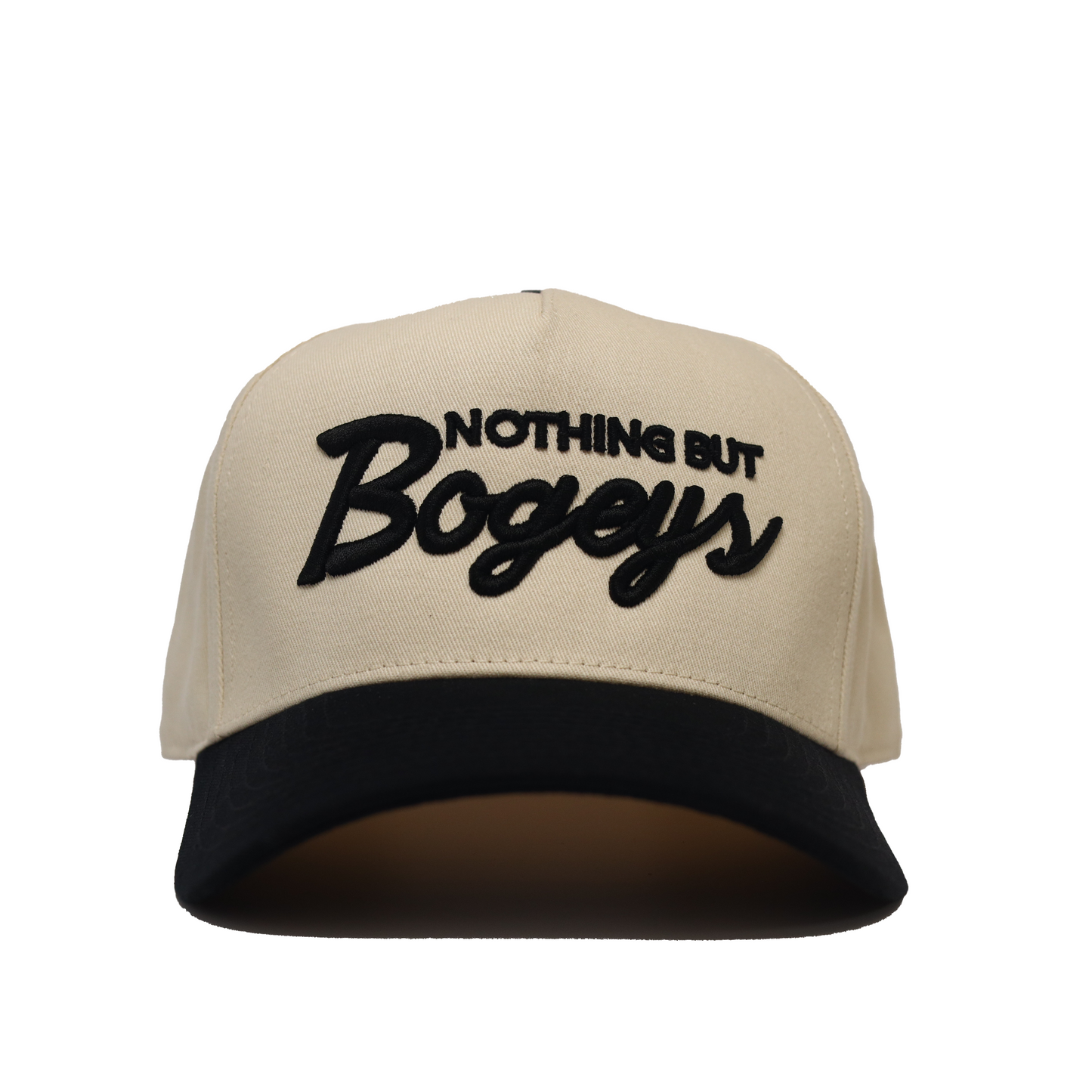 Nothing But Bogeys Cream Black