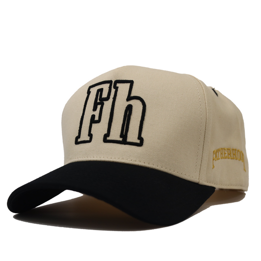 FH Monogram Cream Black