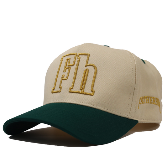 FH Monogram Green & Cream