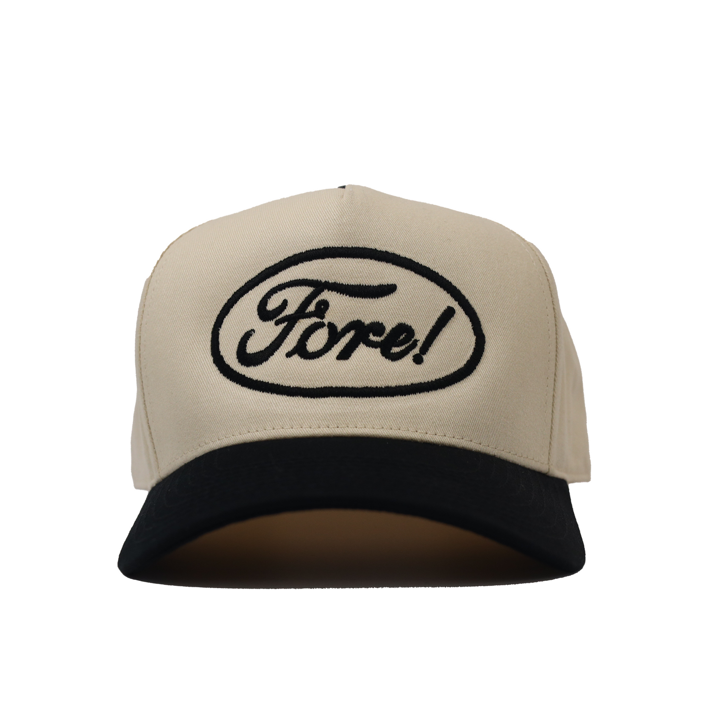 Fore! Cream Black