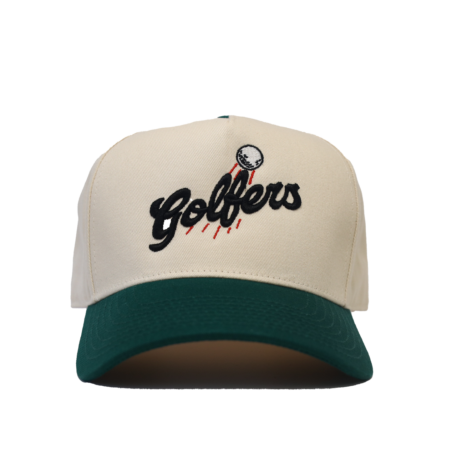 LA Golfers Green & Cream